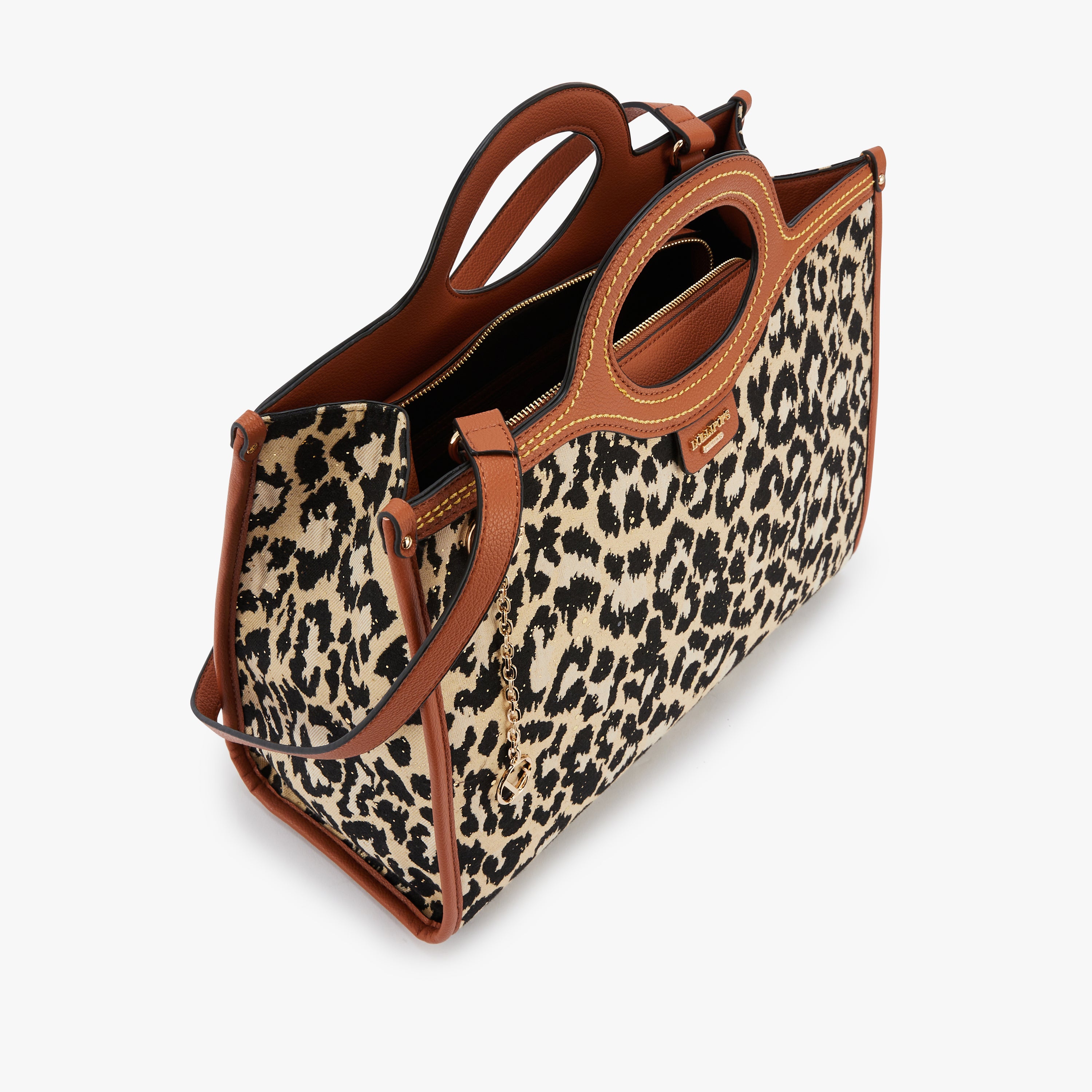 Grand sac shopper camel Nocera