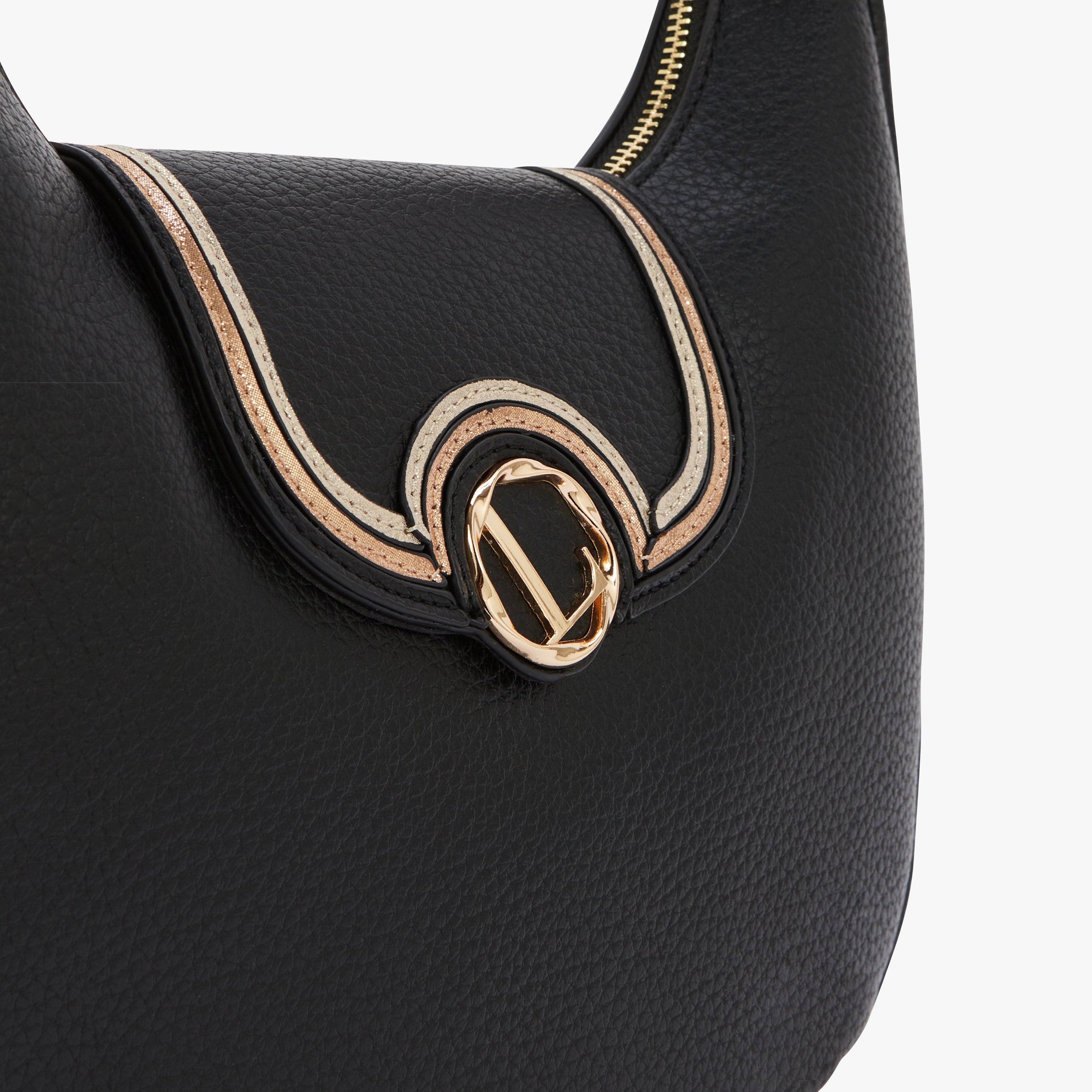 Sac hobo noir Nureci