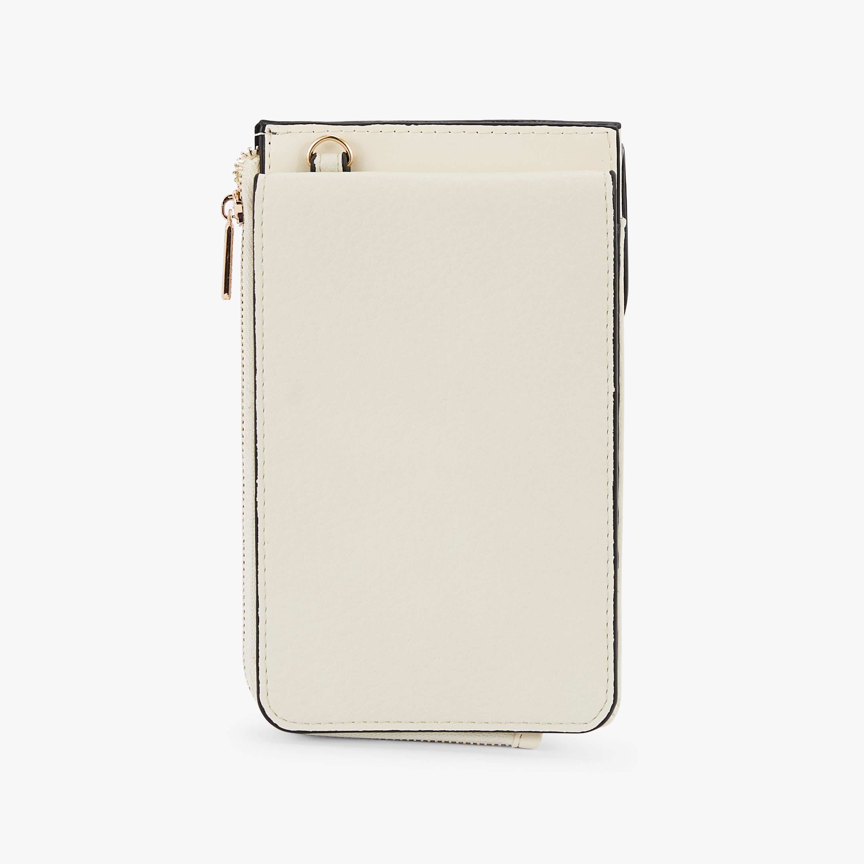 Pochette de téléphone blanc Nureci