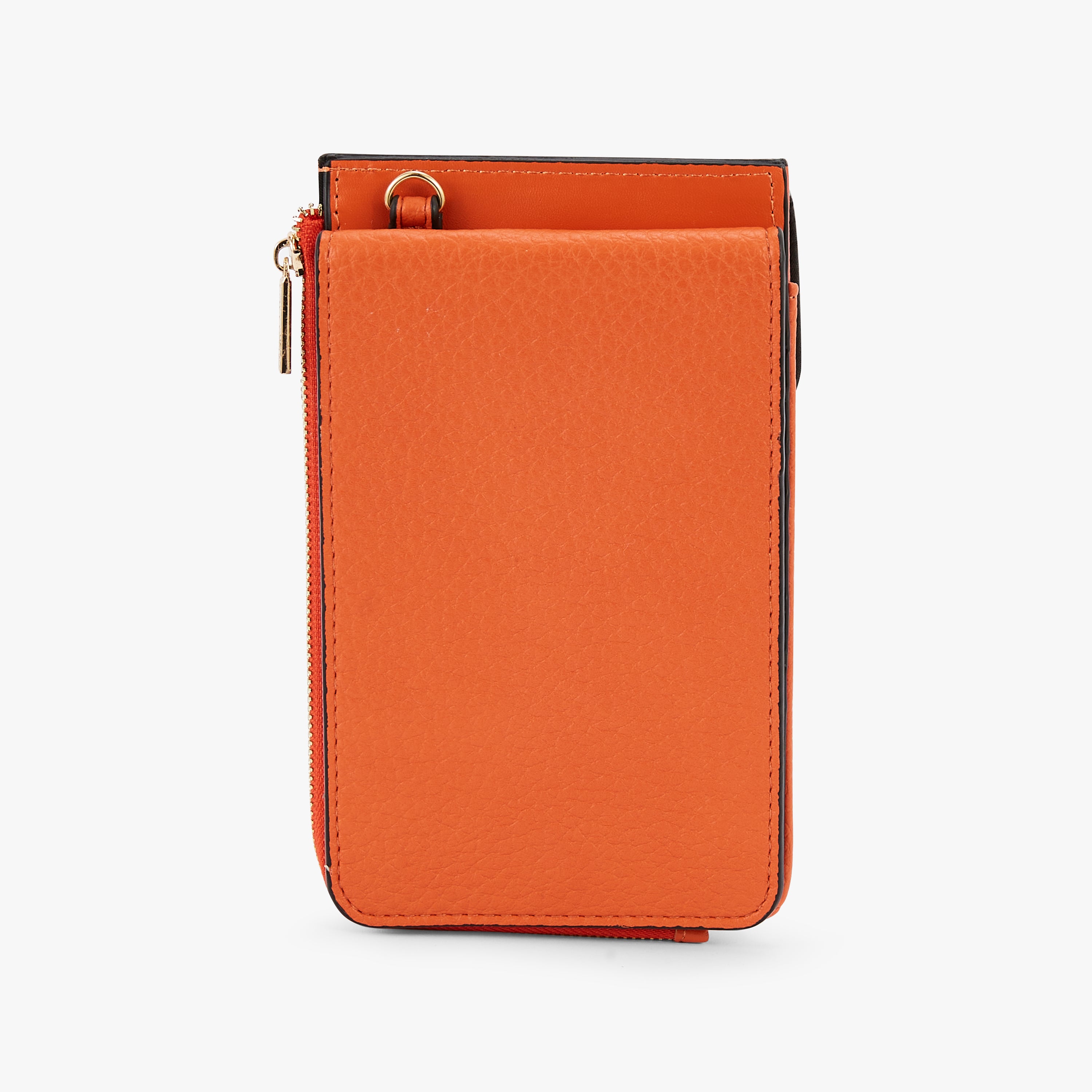 Pochette de téléphone orange Nureci