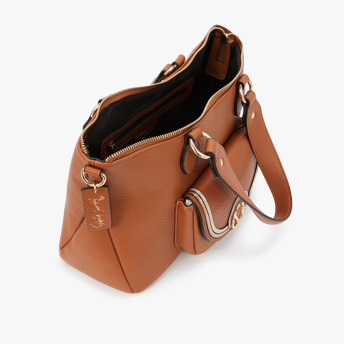 Grand sac shopper camel Nureci
