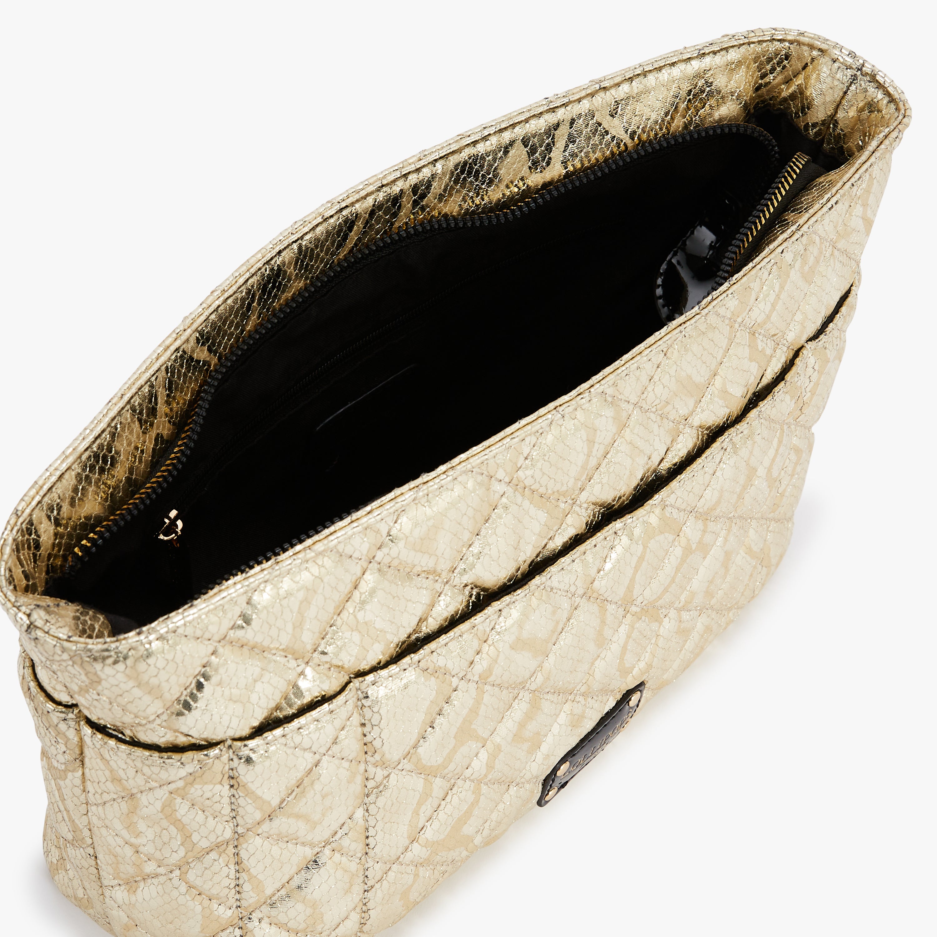 Trousse de maquillage dore Neolia