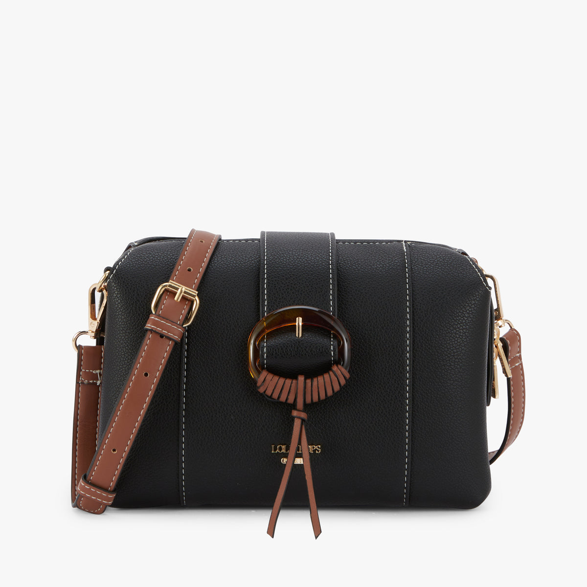 Sac multi poches noir Nesso