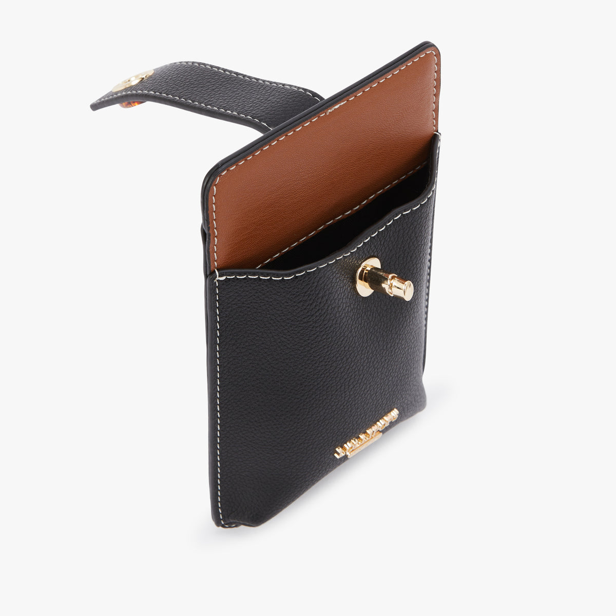 Pochette de téléphone noir Nesso