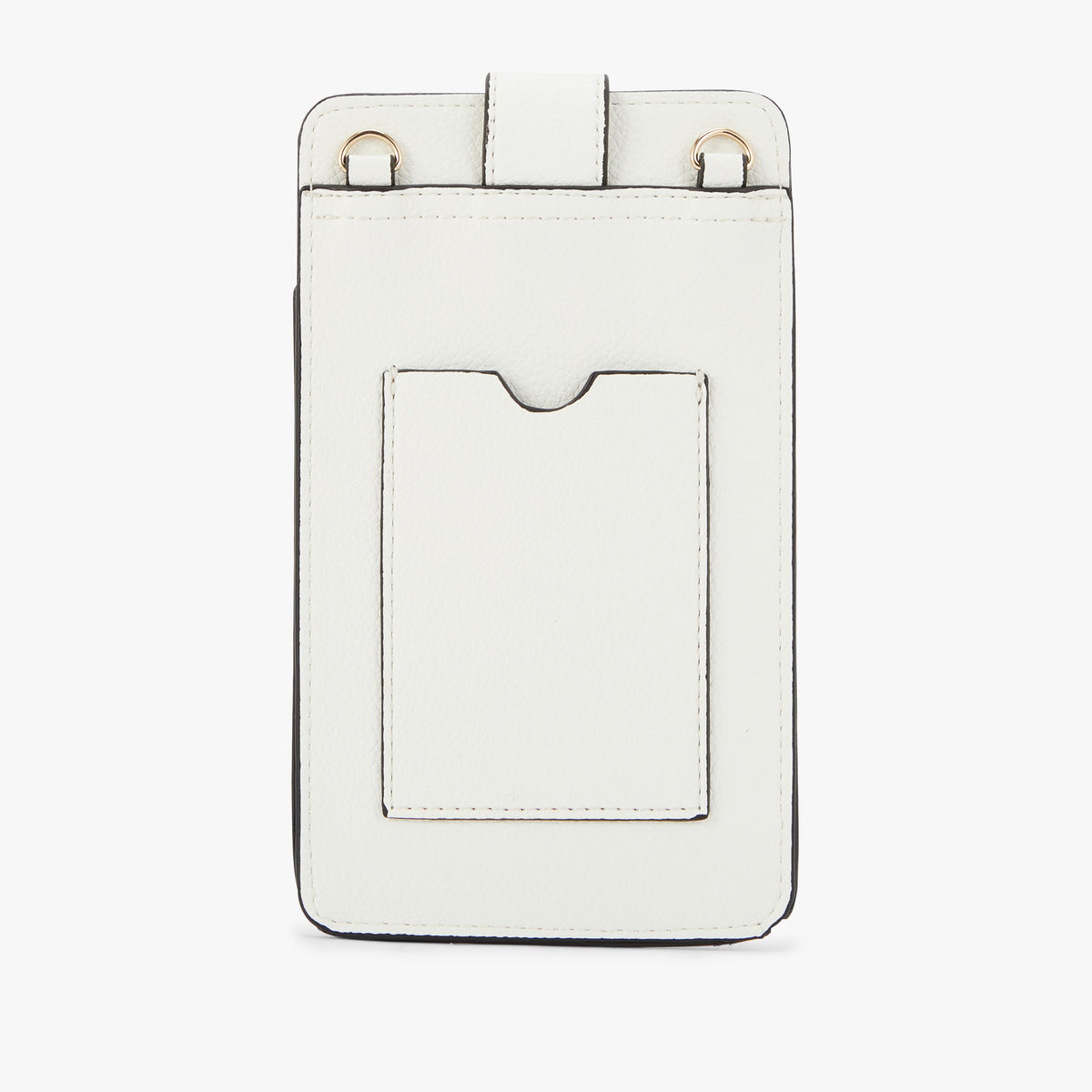 Pochette de téléphone blanc Nesso