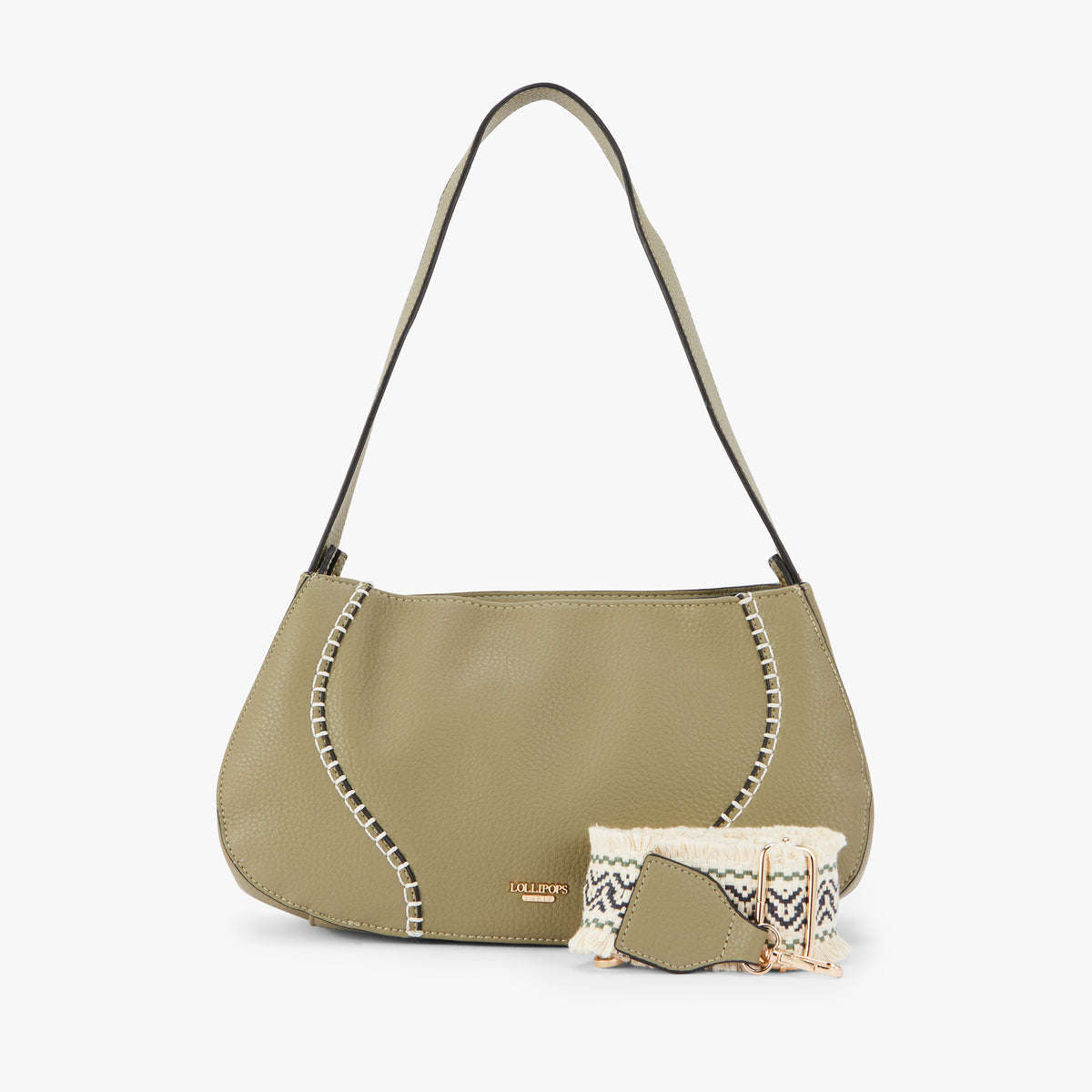 Sac baguette kaki Nanto