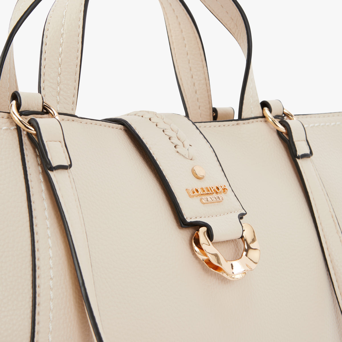 Sac shopper beige Nicolosi