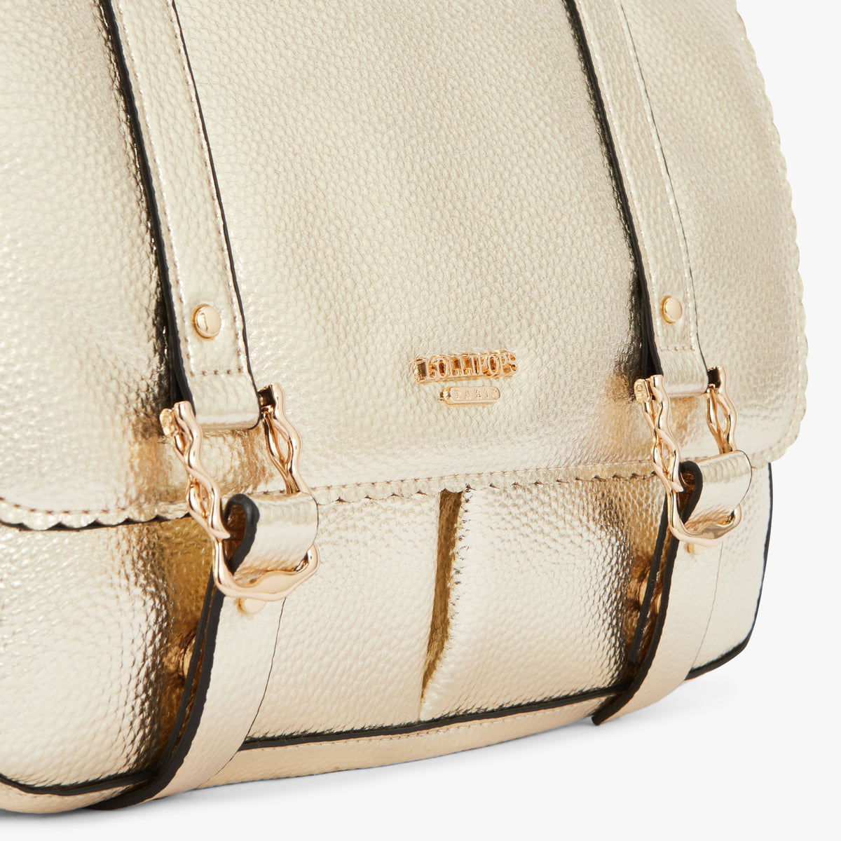 Grand sac porté épaule dore Nuoro