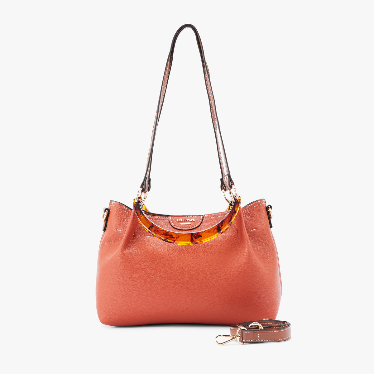 Sac shopper brique Nesso