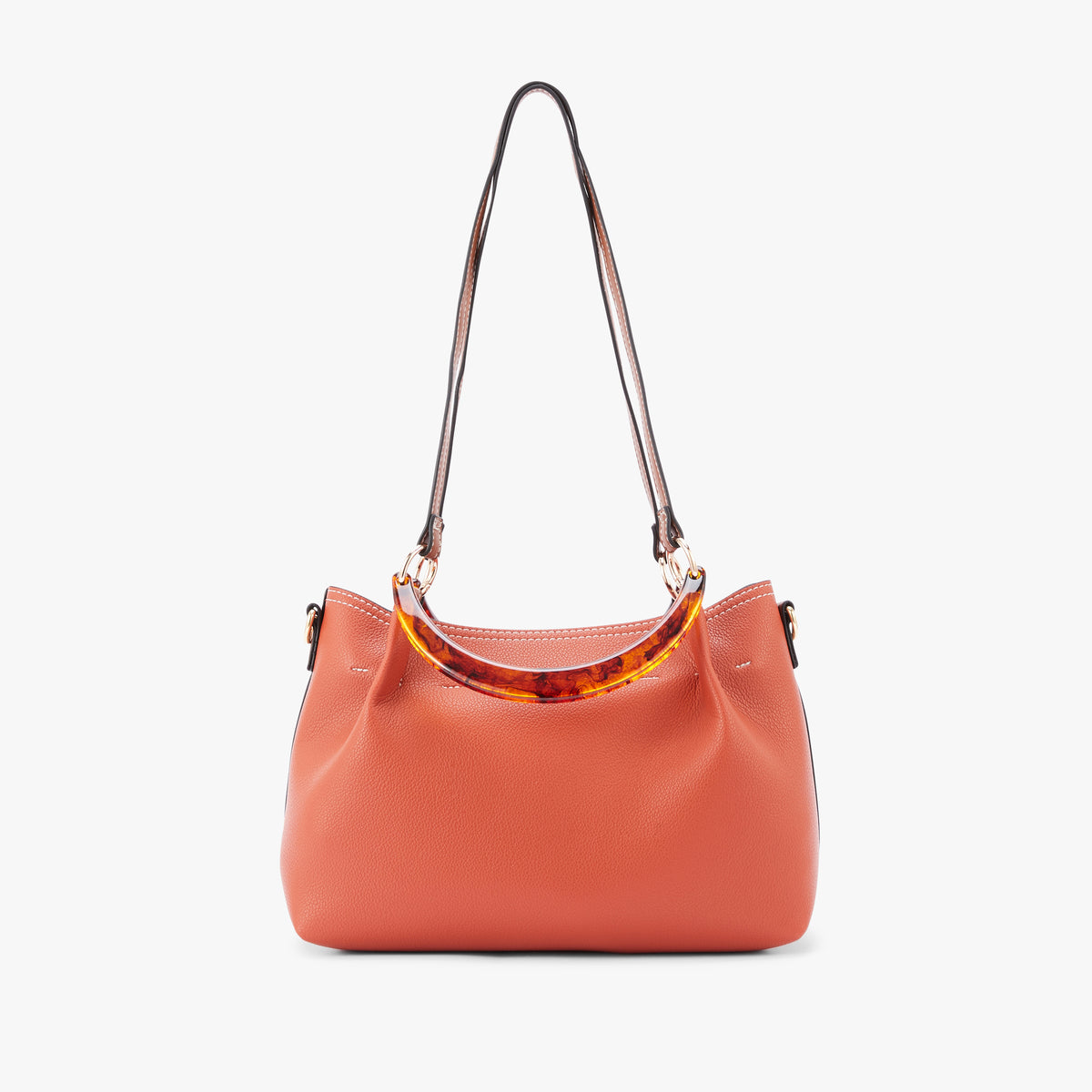 Sac shopper brique Nesso