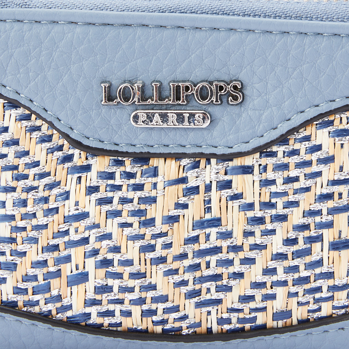 Porte monnaie bleu Nicoreta