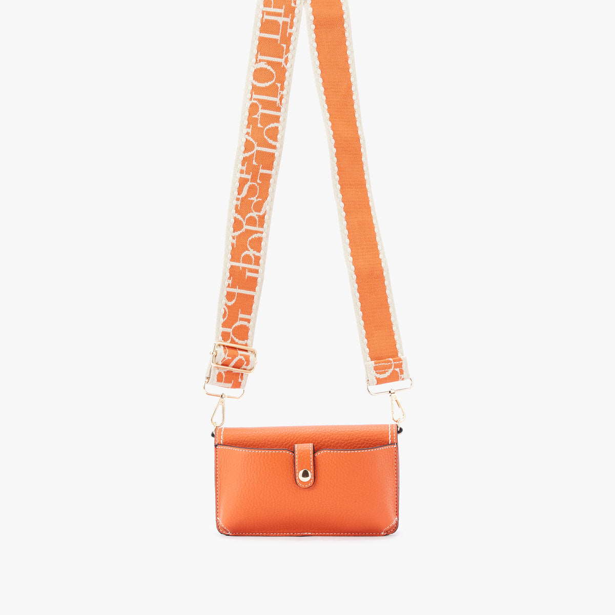Pochette de téléphone orange Narnin