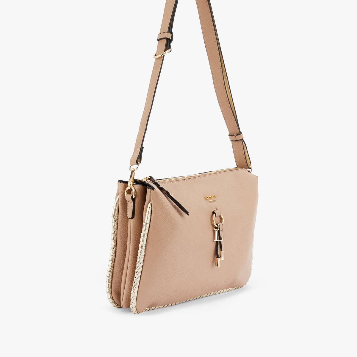 Grand sac multi poches taupe Noceta