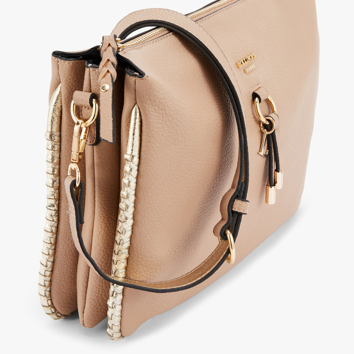 Grand sac multi poches taupe Noceta