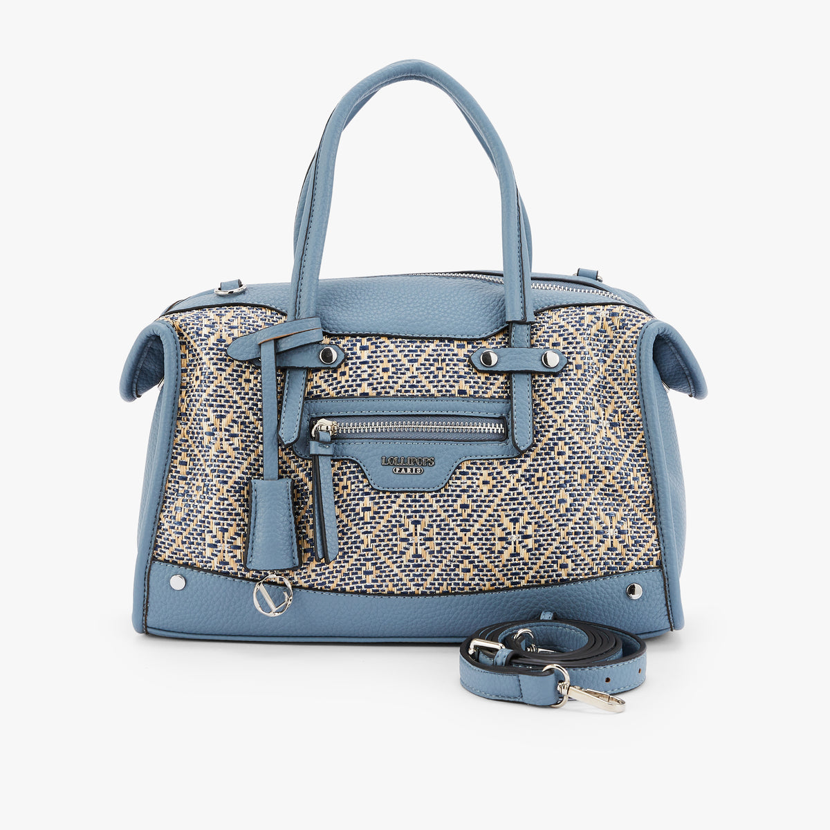 Sac shopper bleu Nicoreta