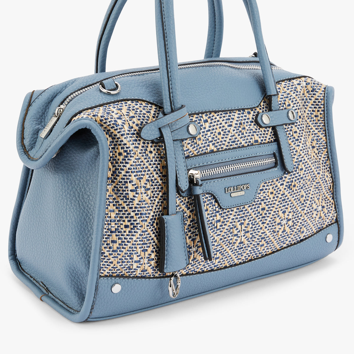 Sac shopper bleu Nicoreta