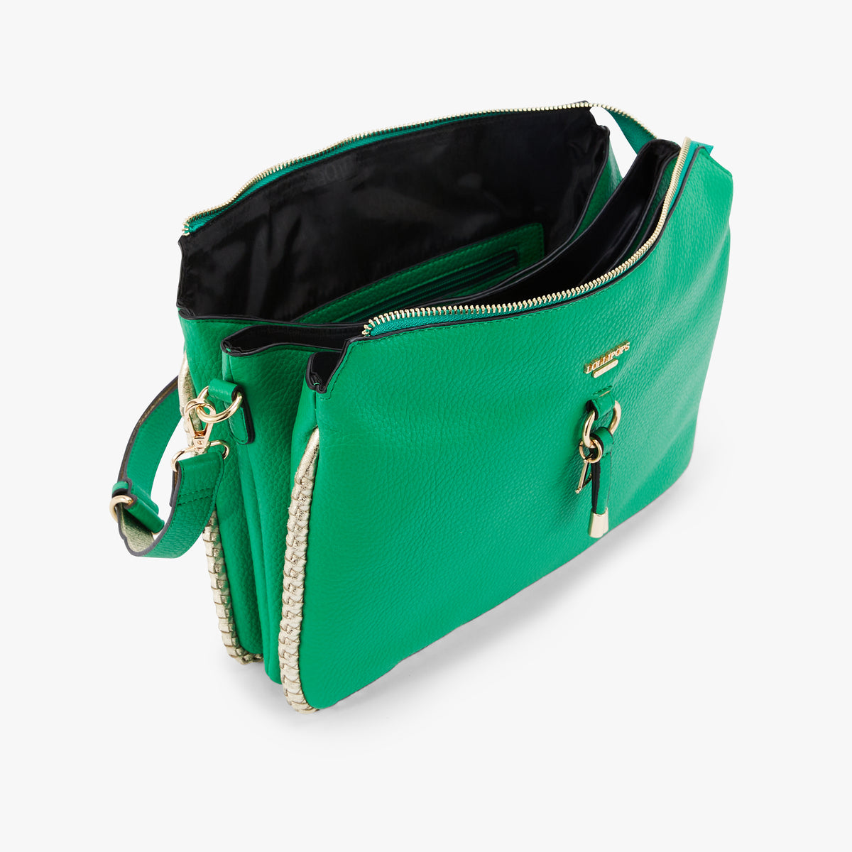 Grand sac multi poches vert Noceta