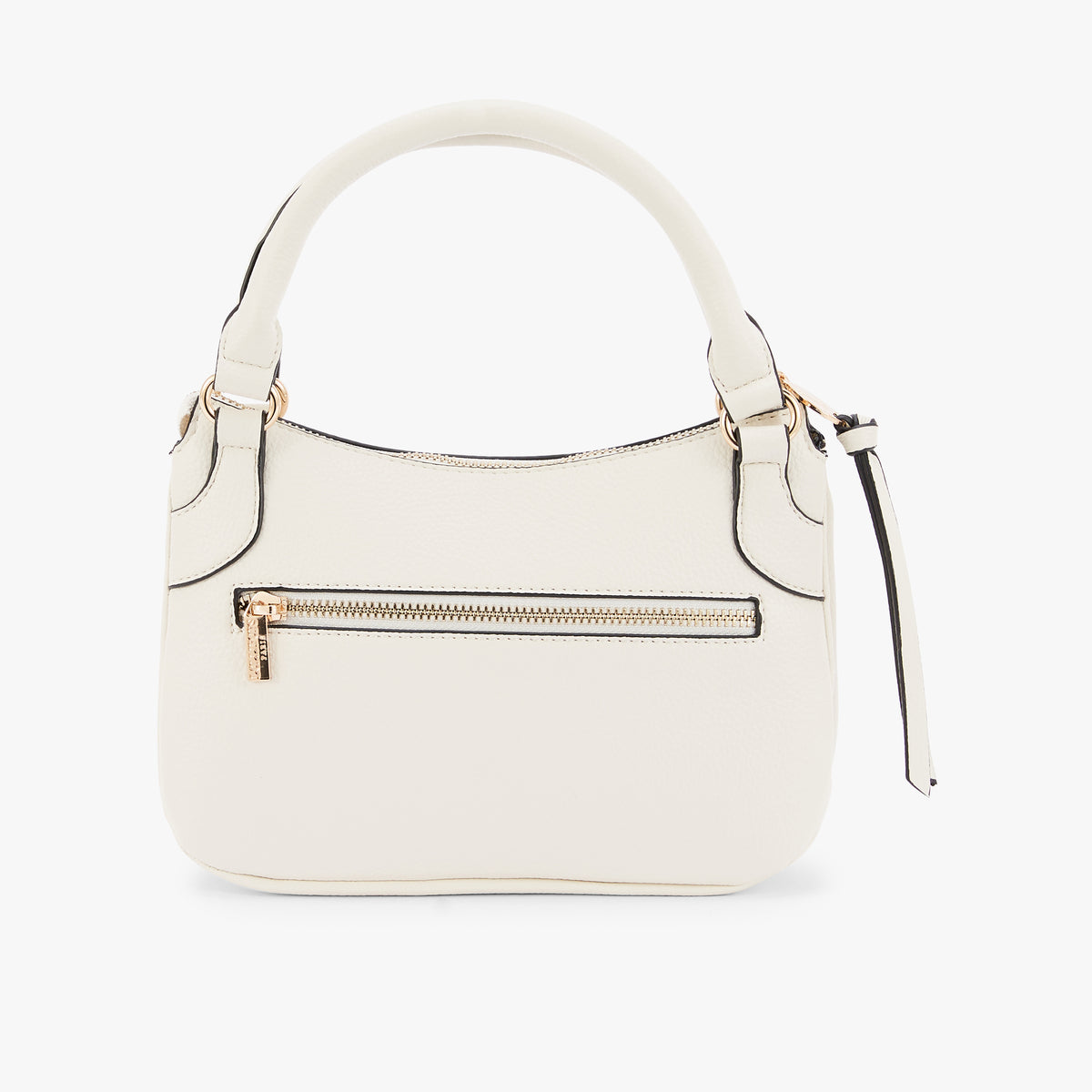 Petit sac shopper blanc Niamey