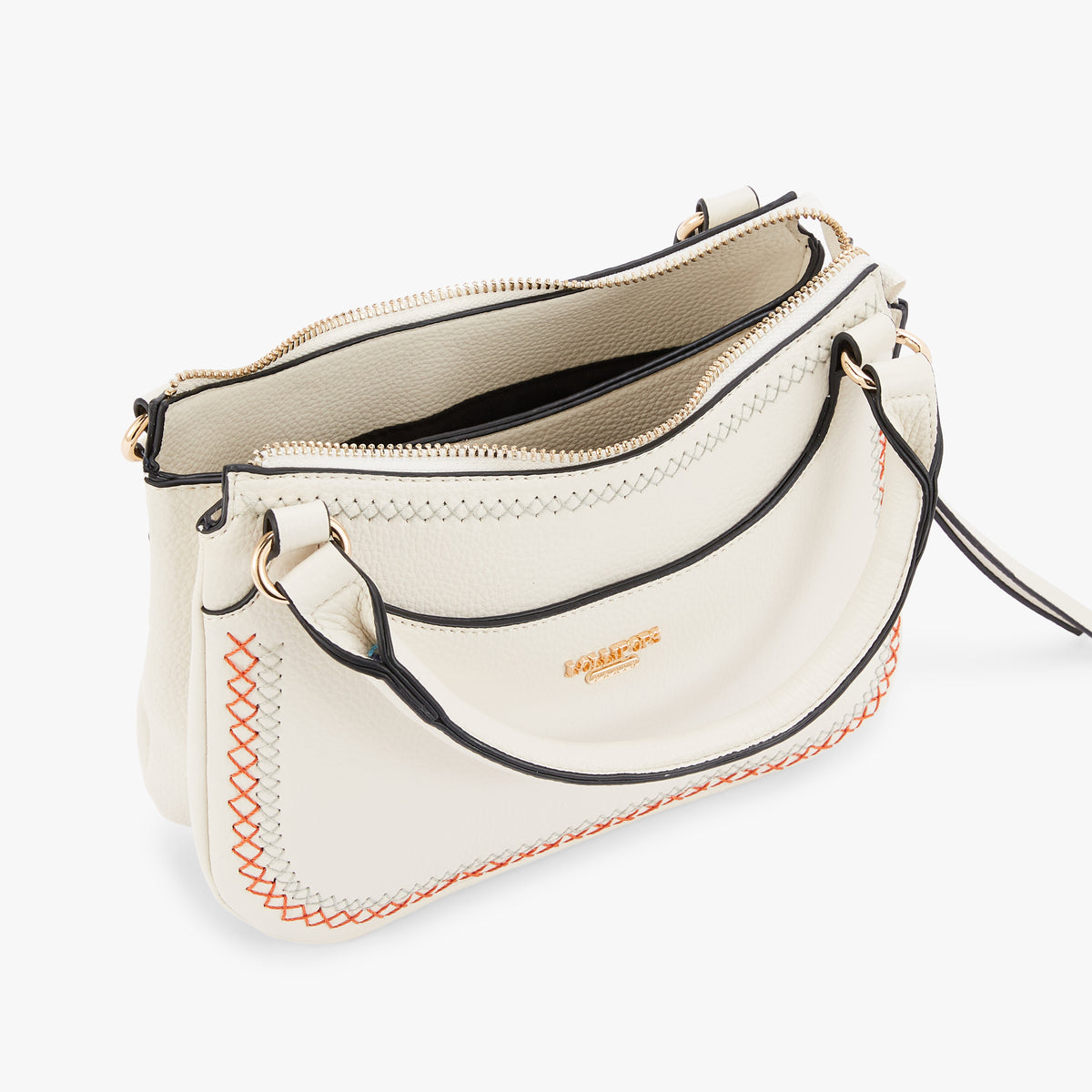 Petit sac shopper blanc Niamey