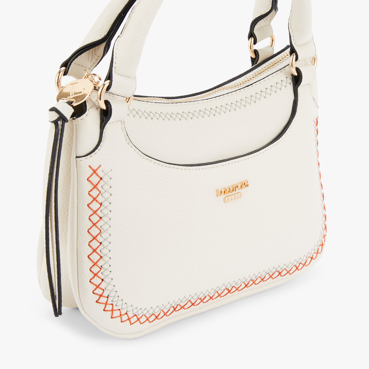 Petit sac shopper blanc Niamey