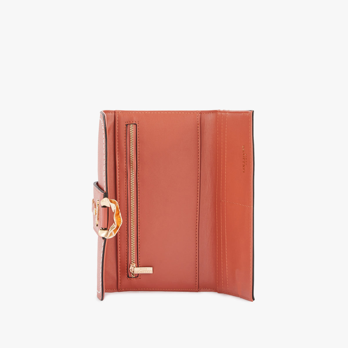 Porte chéquier brique Nicolosi