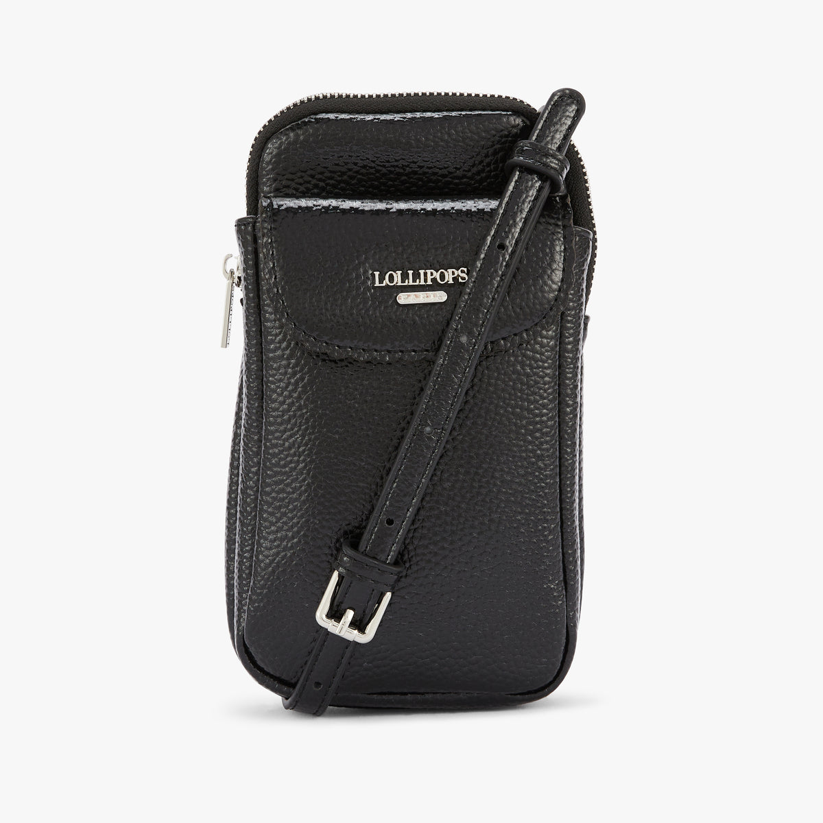 Pochette de téléphone noir Nuoro