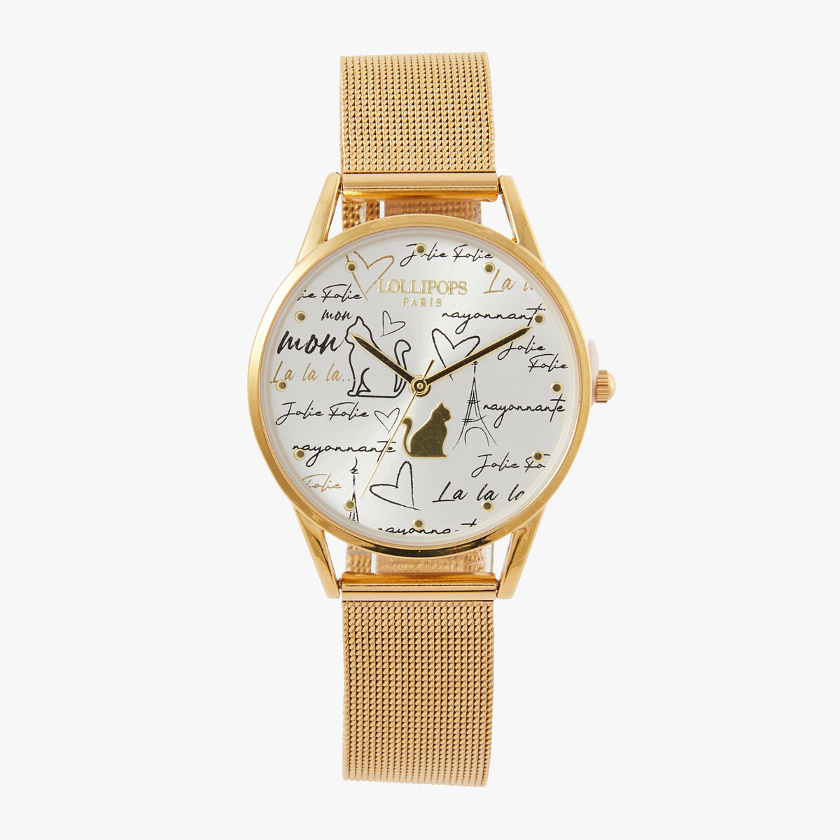 Montre dorée