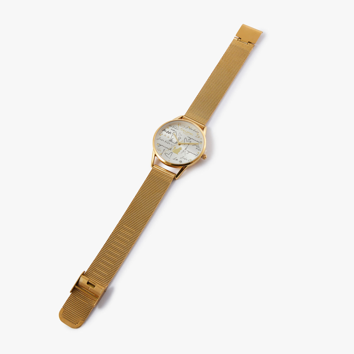Montre dorée