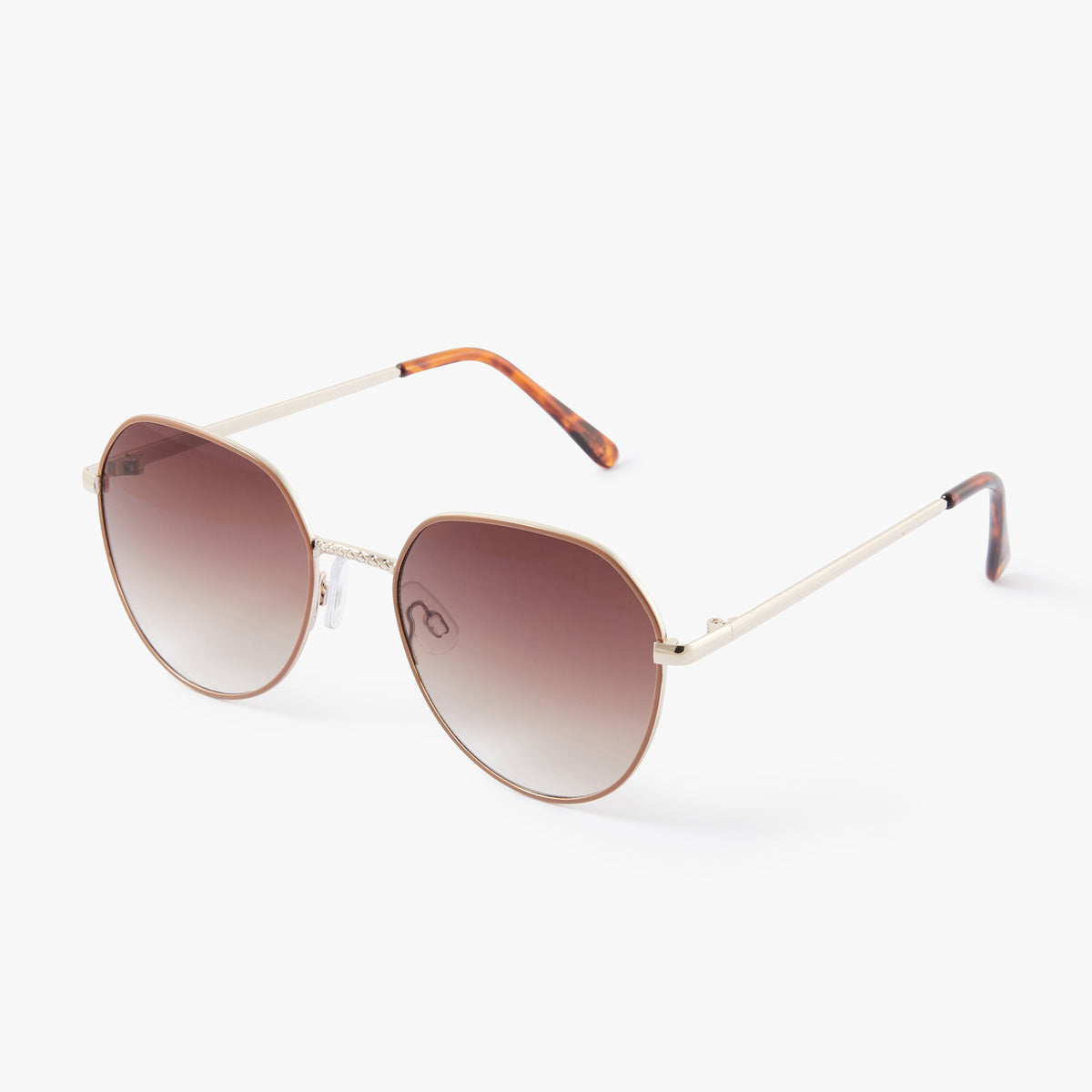 Lunettes en métal marron - Best