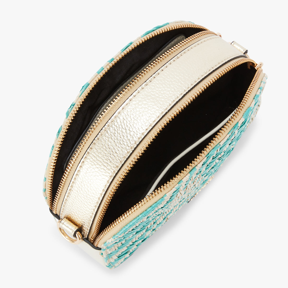 Petit sac porté épaule vert Nairobi