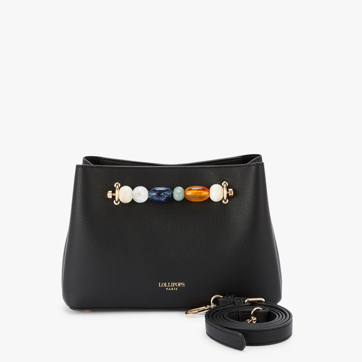 Sac porté épaule noir Nabha