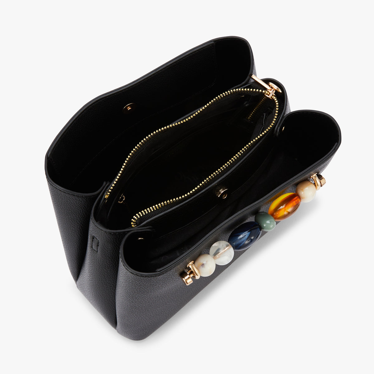 Sac porté épaule noir Nabha