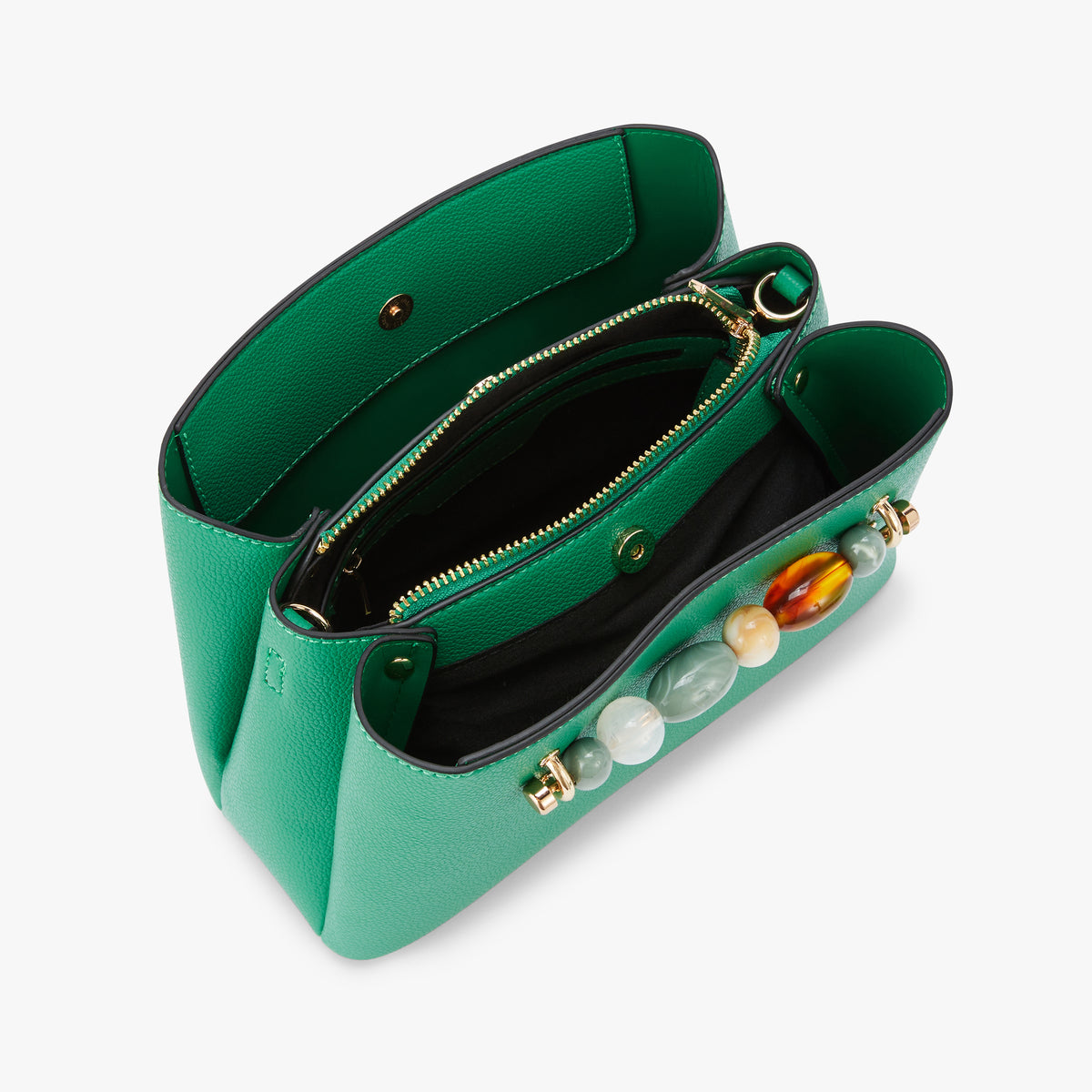 Sac porté épaule vert Nabha