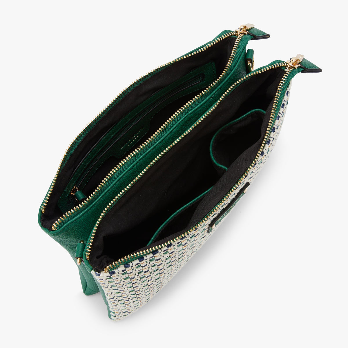 Pochette verte Naddebo