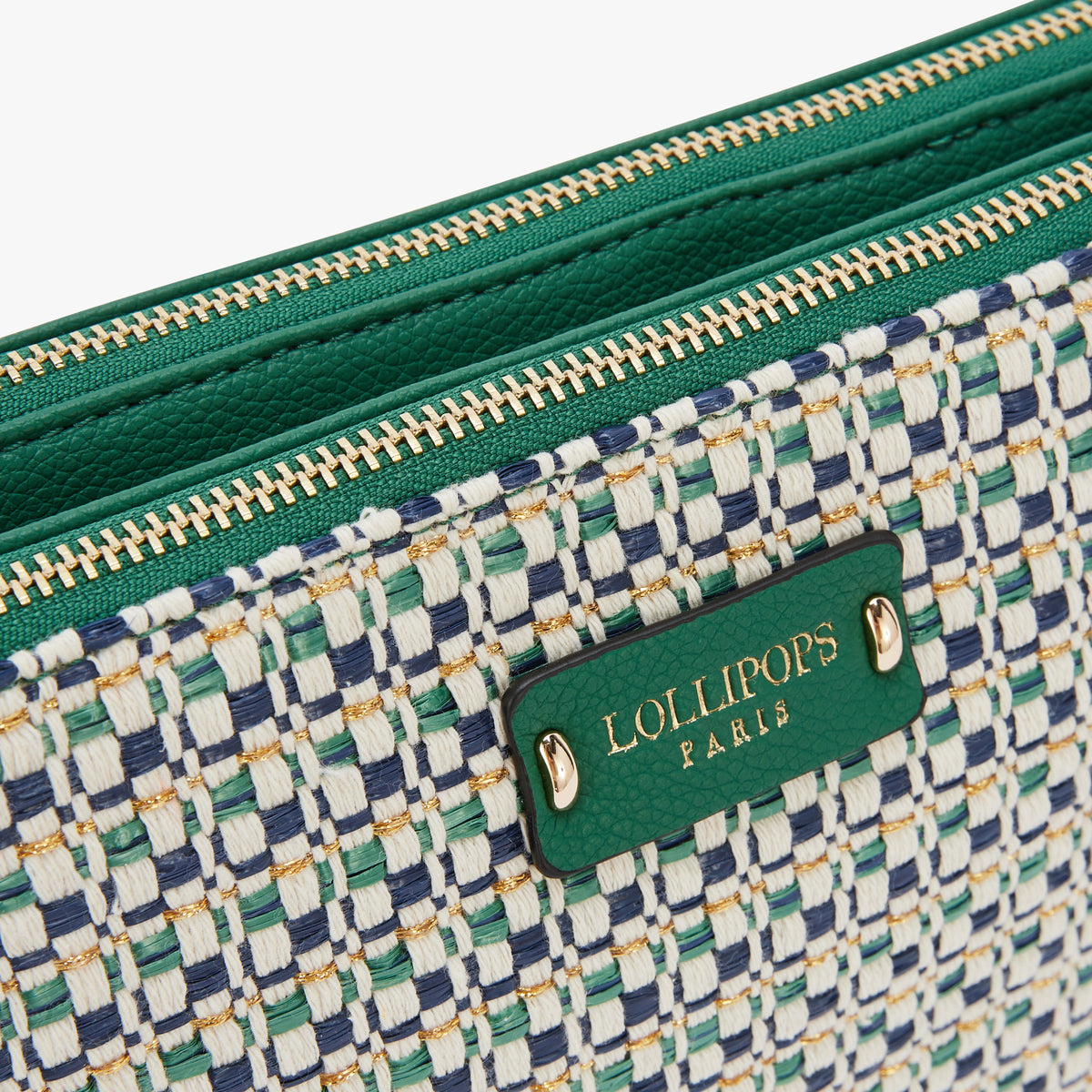 Pochette verte Naddebo