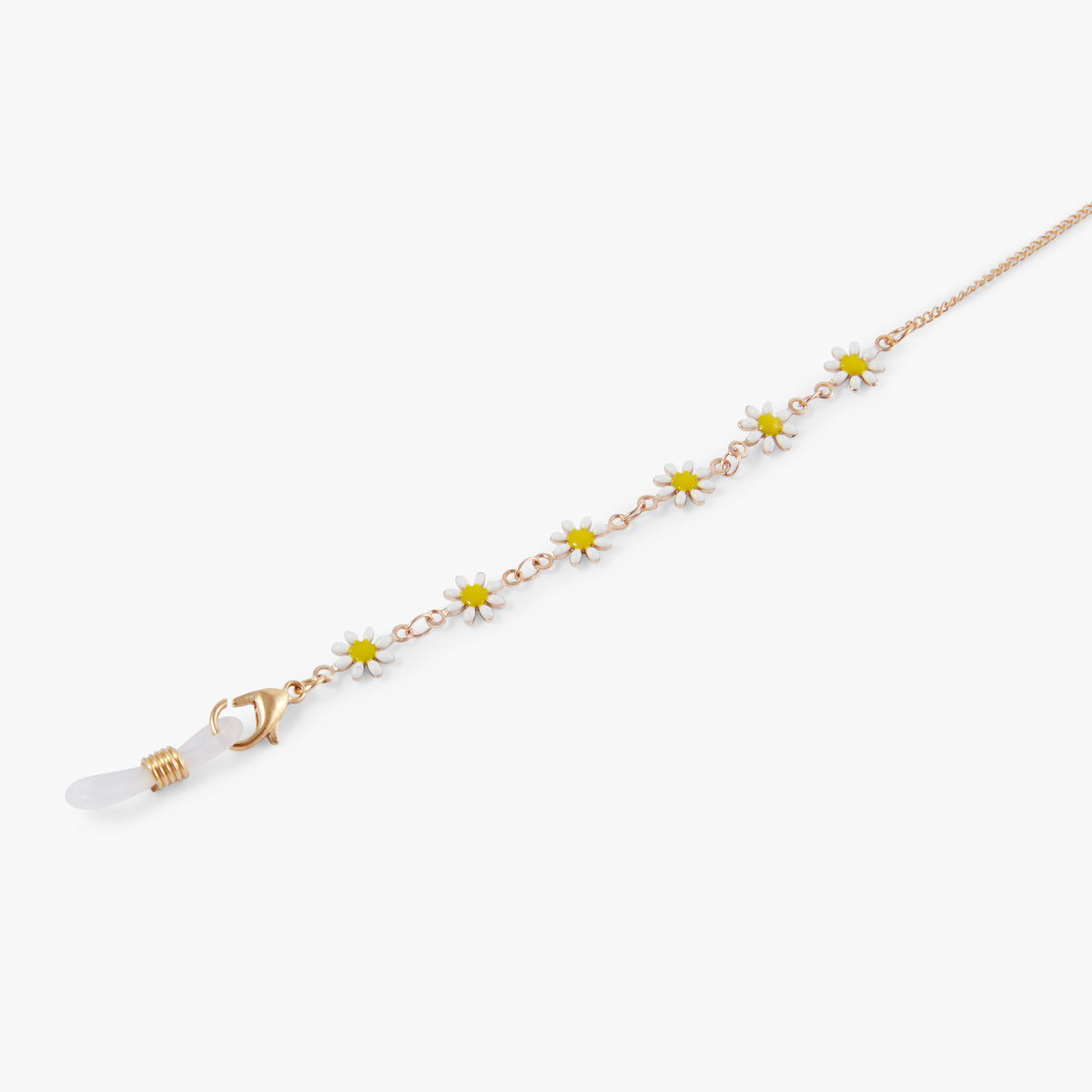 Chaine de lunettes fleurs