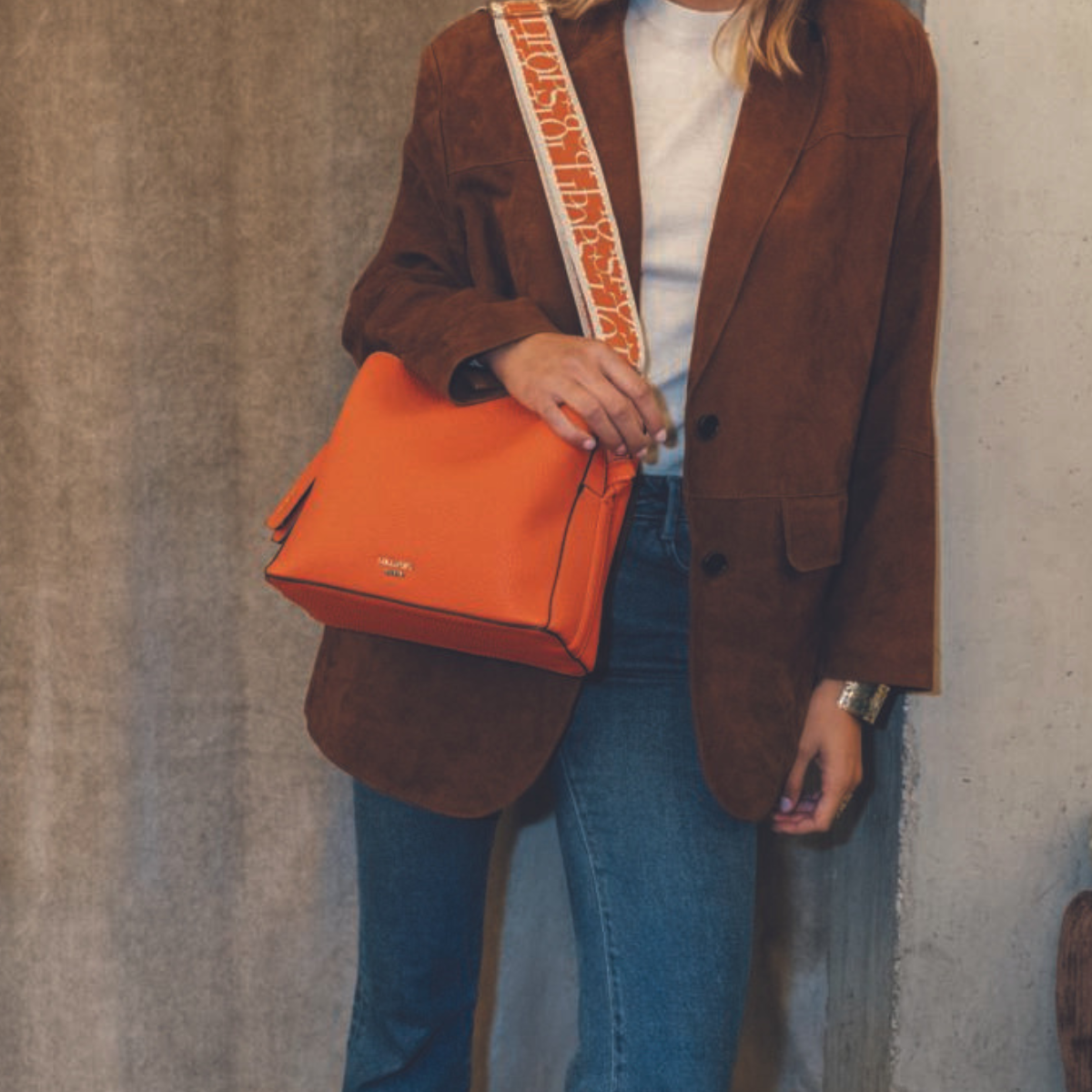 Sac Seau orange Narnin