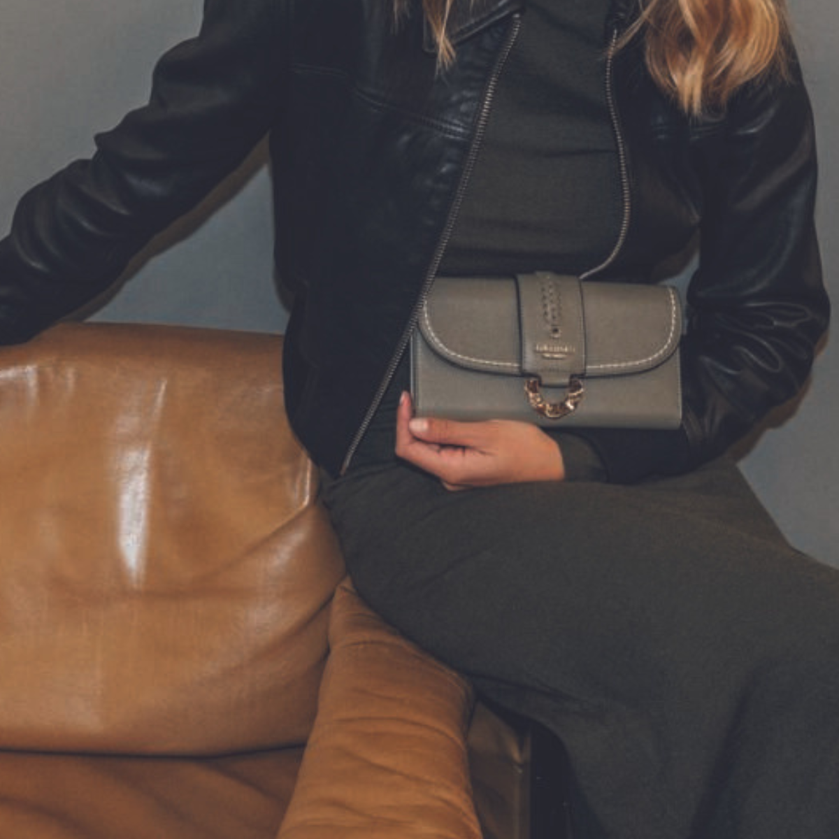 Porte chéquier kaki Nicolosi