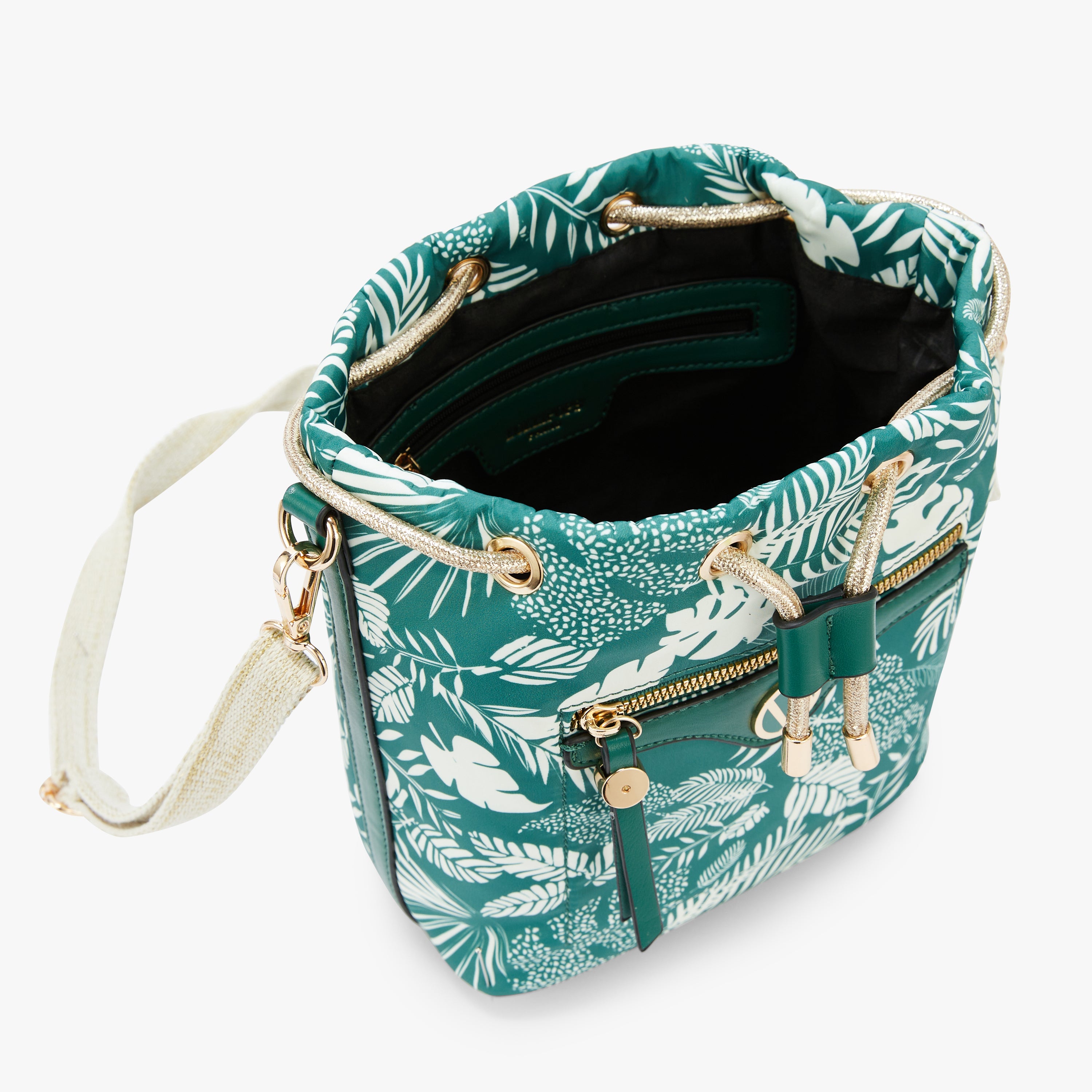 Petit sac seau vert Nailly