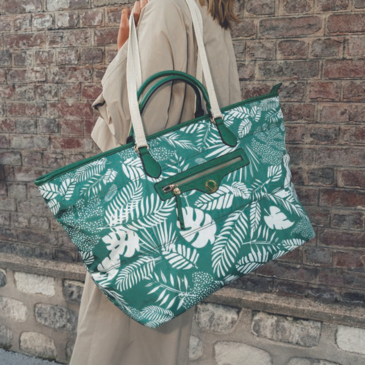 Sac week-end vert Nailly