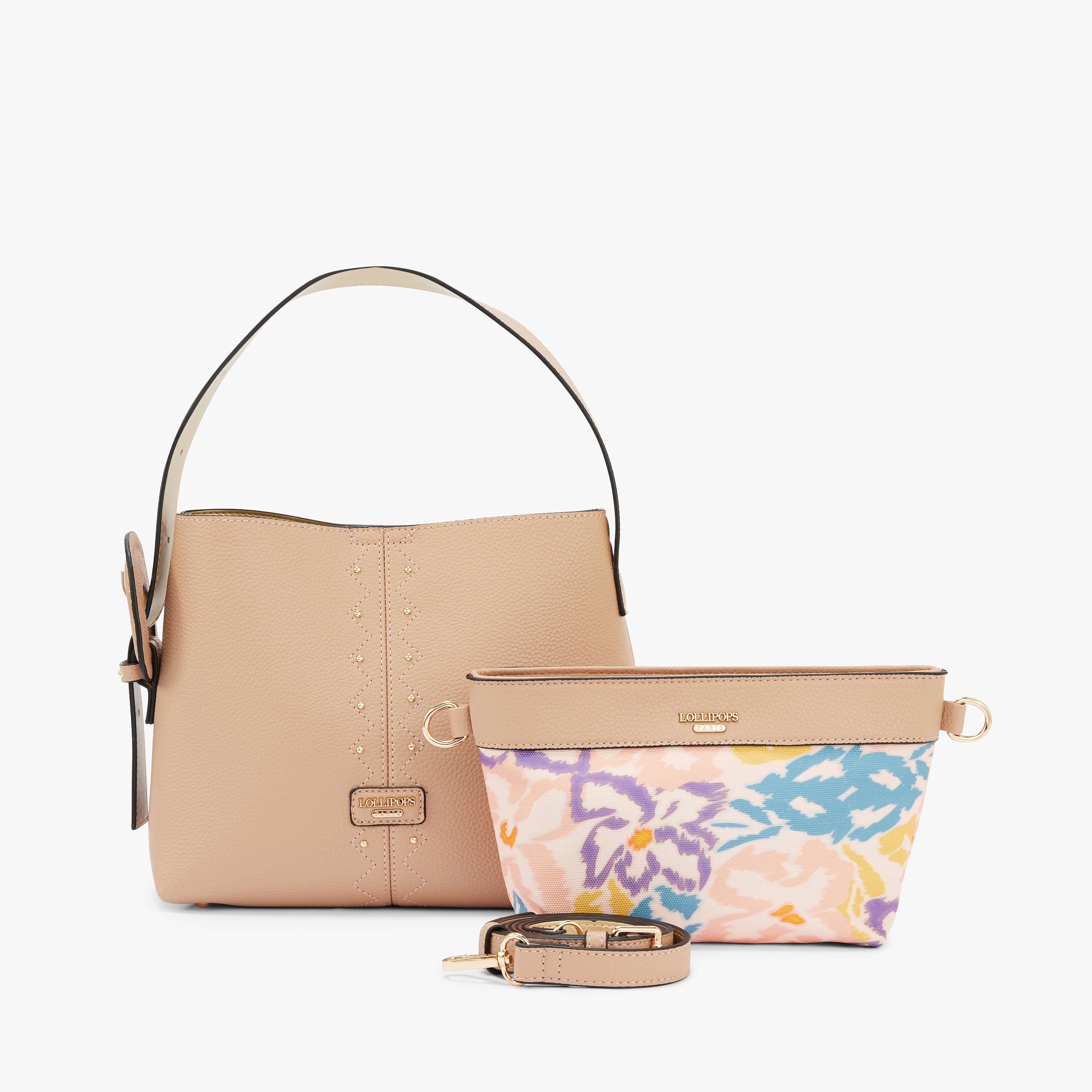 Sac hobo beige Ninove