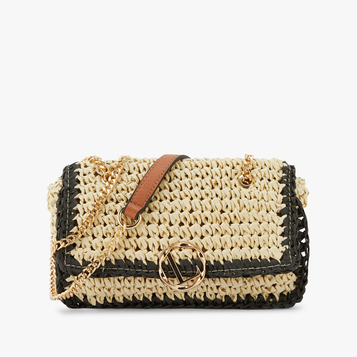 Petit sac porté épaule beige Nandy