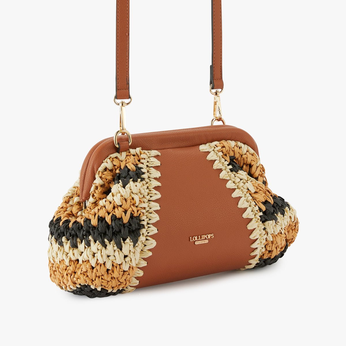 Petite pochette beige Nandy