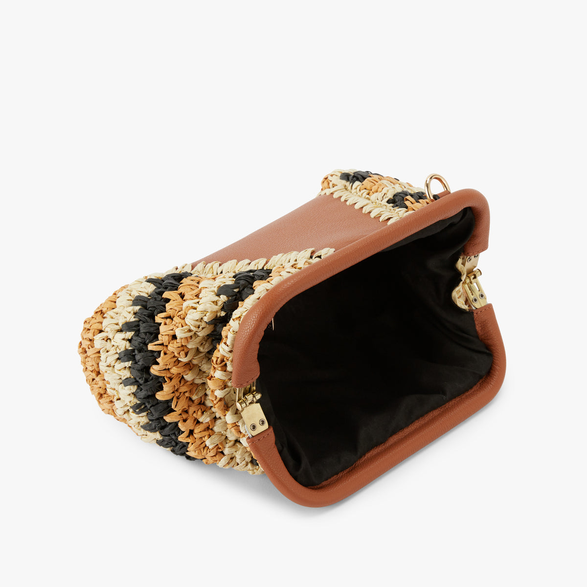 Petite pochette beige Nandy