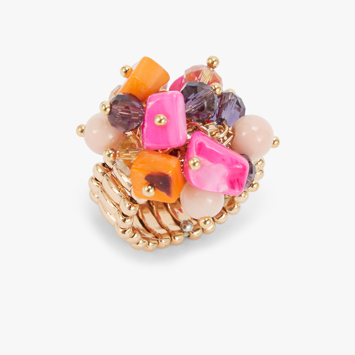 Bague pompons