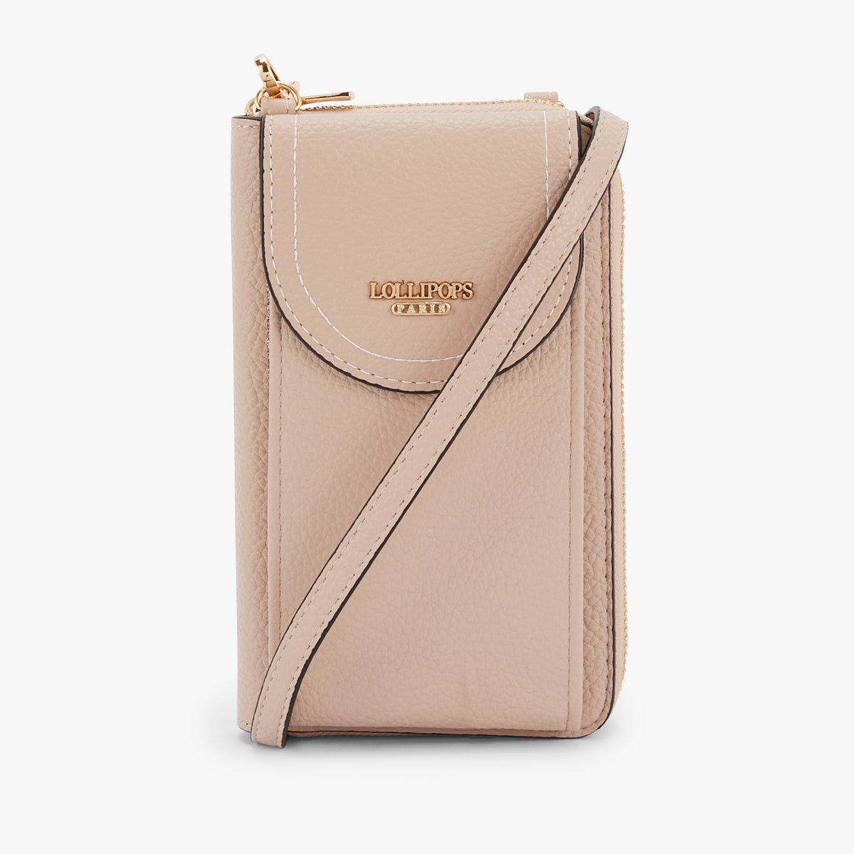 Pochette de téléphone taupe Obita