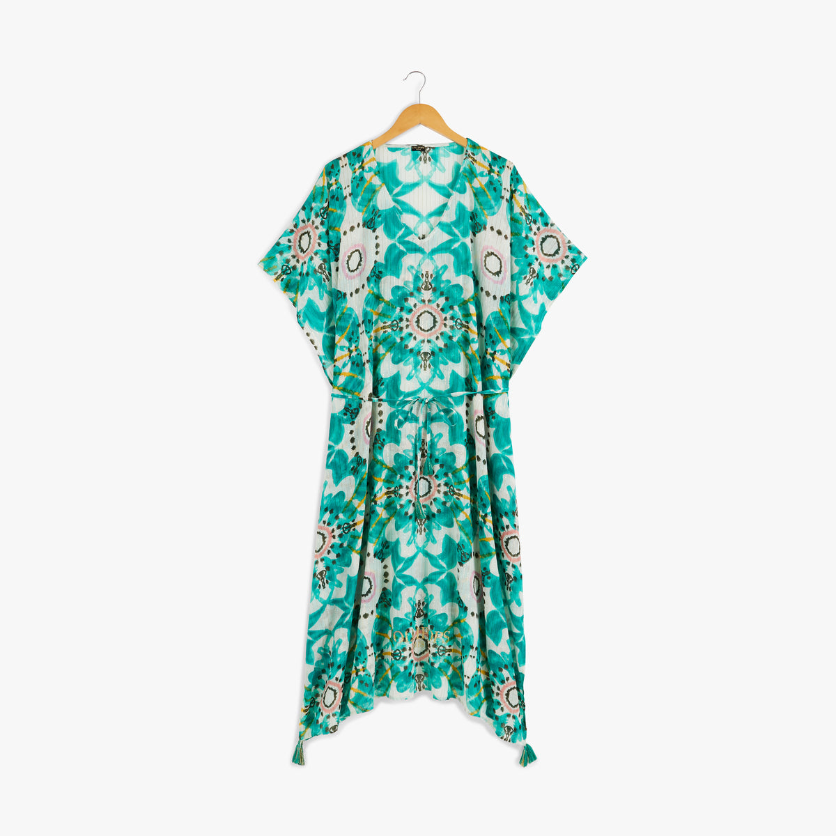 Robe de plage longue verte Naucelle