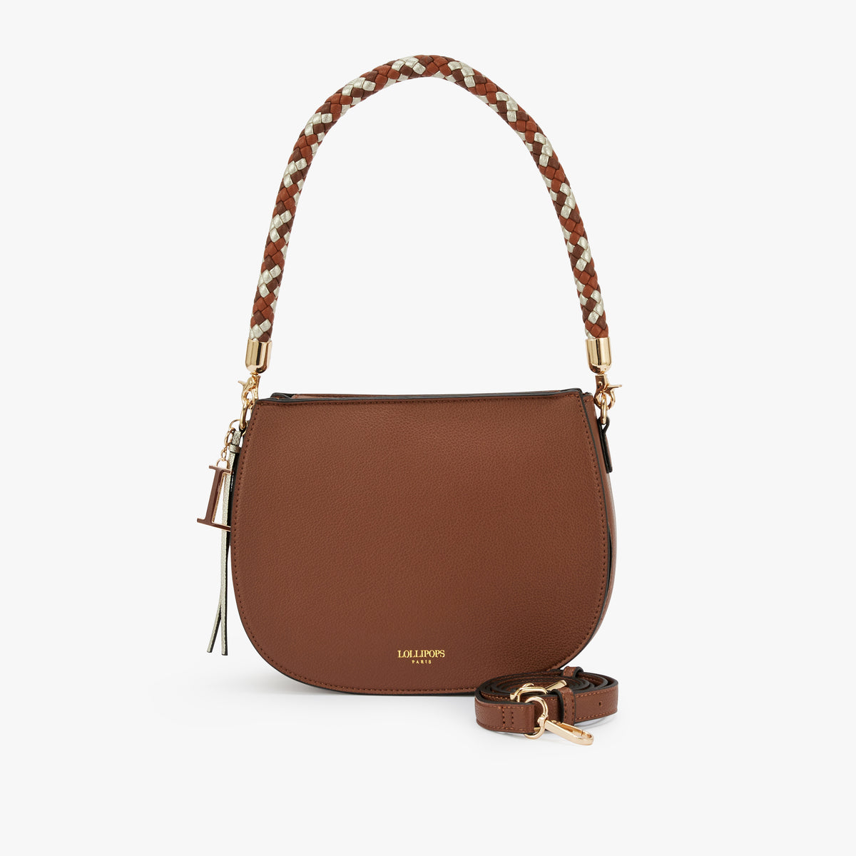 Sac porté épaule camel Oudry