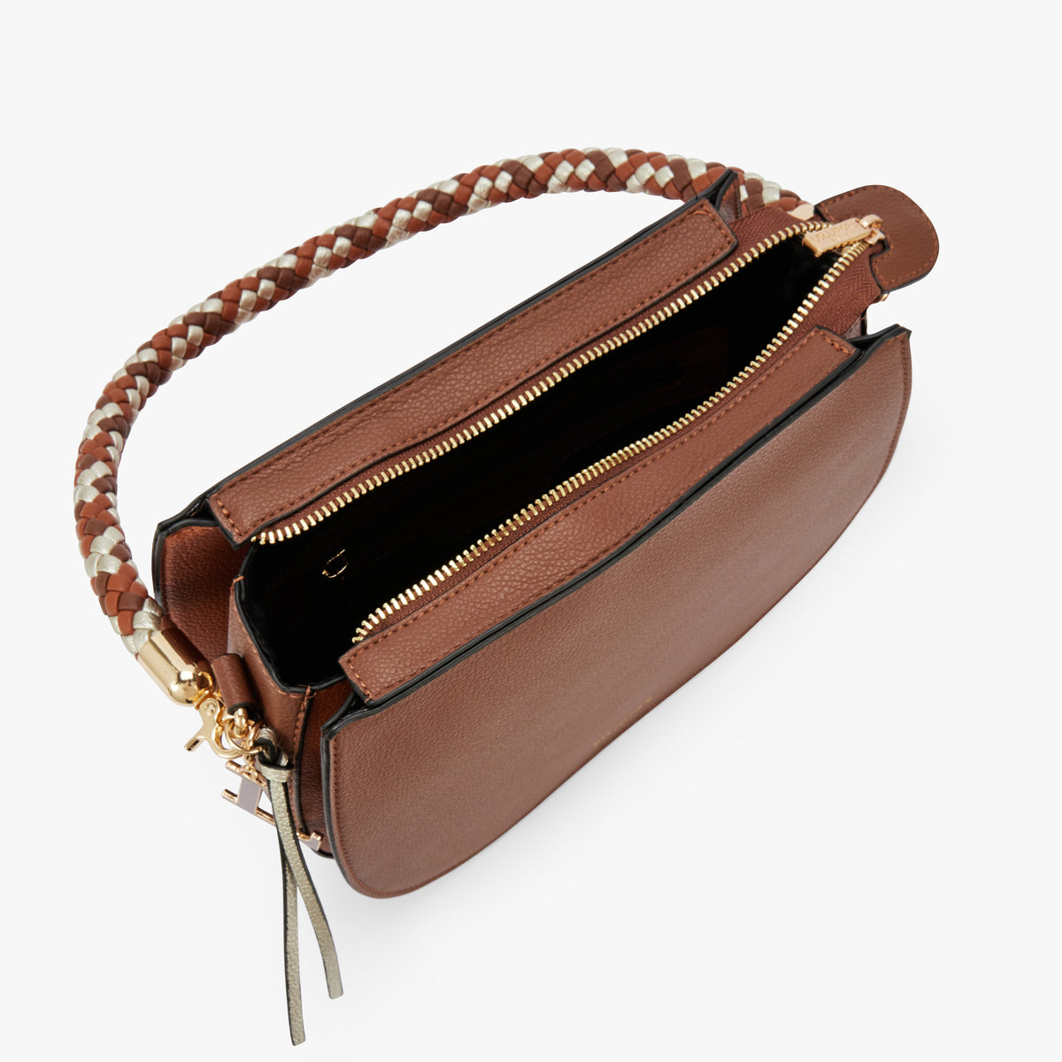 Sac porté épaule camel Oudry