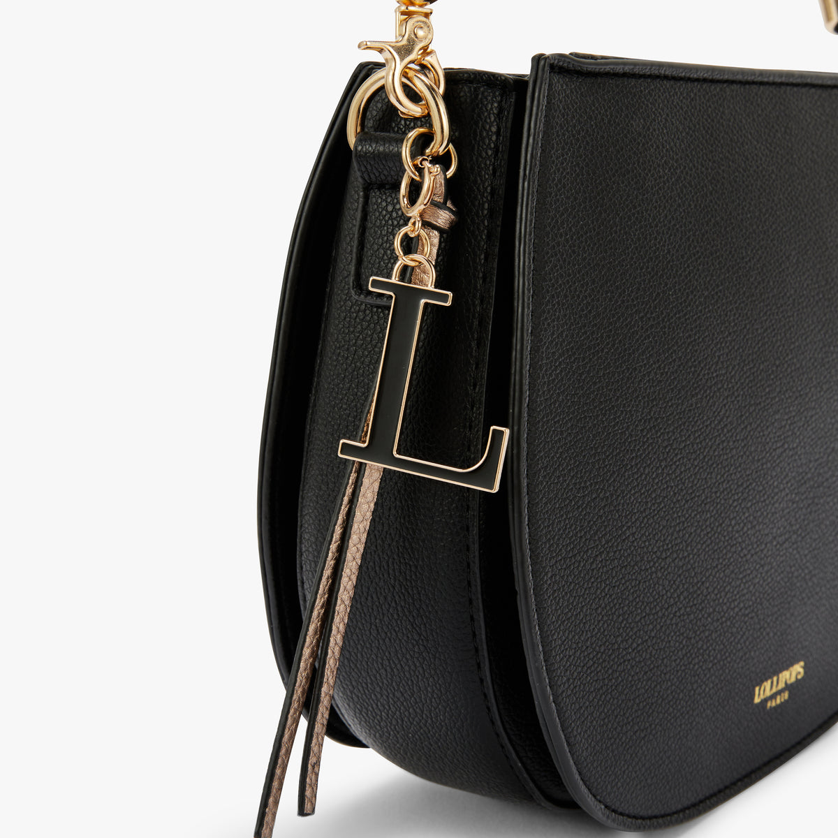 Sac porté épaule noir Oudry